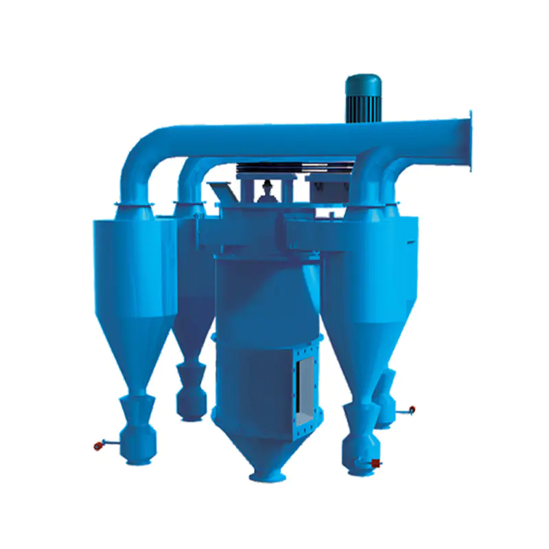 Dual-rotor pulveris classifier